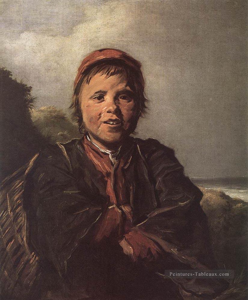 Le Portrait de Fisher Boy Siècle d’or Frans Hals Peintures à l'huile